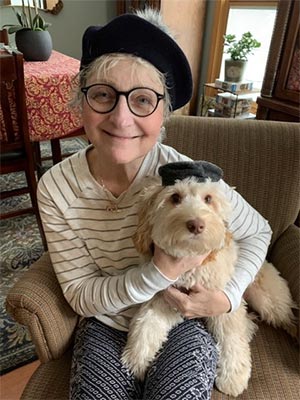 胰腺癌幸存者和她新的情感支持狗