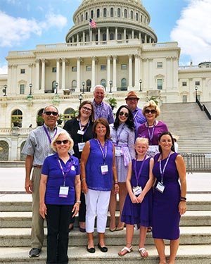2019年美国国会大厦胰腺癌志愿者2019年的宣传日