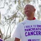 胰腺癌幸存者在PanCAN的PurpleStride步行结束胰腺癌